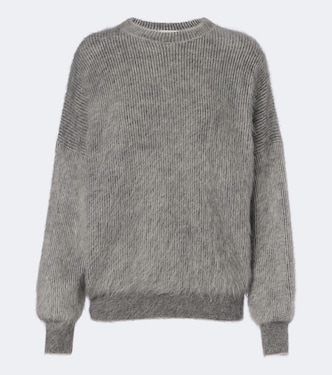 Mohair and wool-blend sweater | Brunello Cucinelli