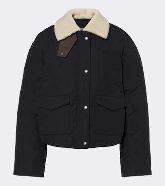 Wattierte Jacke mit Shearling | Loewe