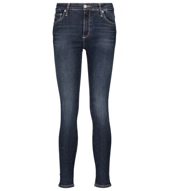 Farrah high-rise skinny jeans | AG Jeans
