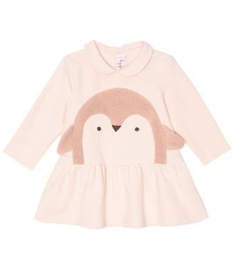 Baby cotton-blend dress | Il Gufo