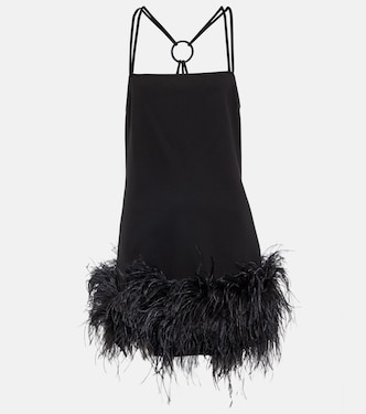 Minikleid Fujiko mit Federn | The Attico