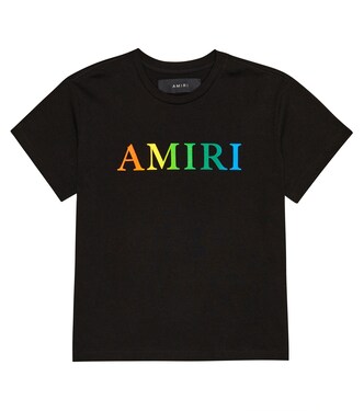 Logo cotton T-shirt | Amiri Kids