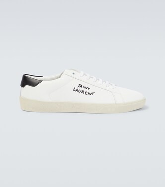 Court Classic SL/06 leather sneakers | Saint Laurent
