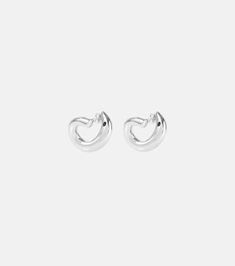 Sterling silver hoop earrings | Bottega Veneta
