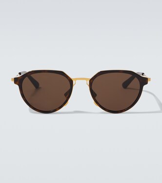 Thin Triangle 라운드 선글라스 | Bottega Veneta