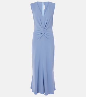 Gathered midi dress | Victoria Beckham