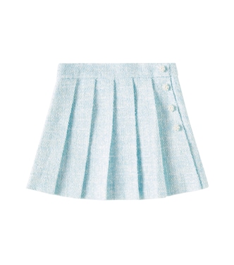 Sequined bouclé skirt | Self-Portrait Kids