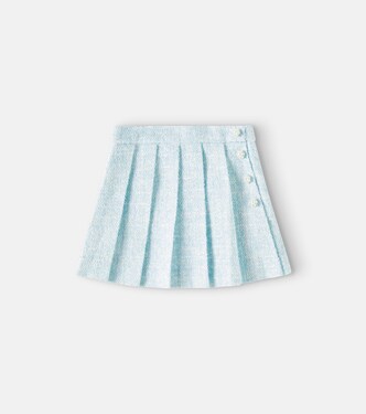Sequined bouclé skirt | Self-Portrait Kids