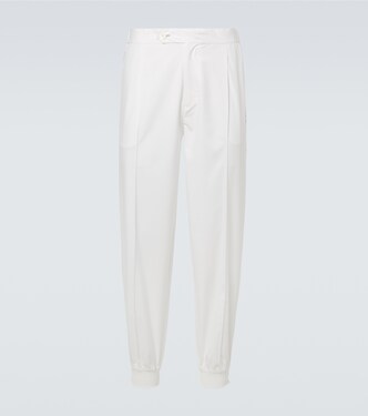 Pleated tapered pants | Brunello Cucinelli