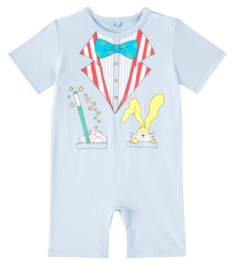 Baby printed cotton jumpsuit | Stella McCartney Kids