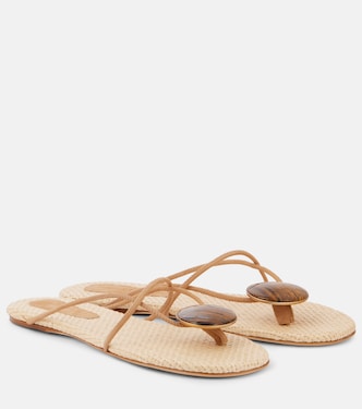 Doma embellished thong sandals  | Christopher Esber