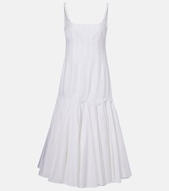 Agave cotton poplin midi dress | Jacquemus