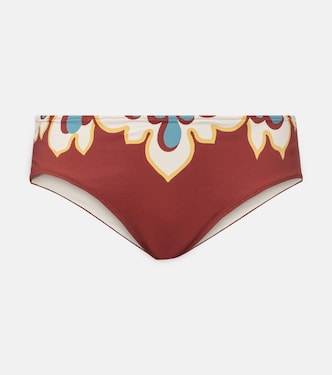 Sunset printed bikini bottoms | La DoubleJ