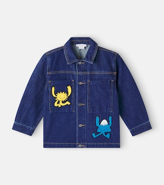 Appliqué denim jacket | Stella McCartney Kids