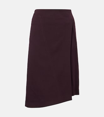 Wrap midi skirt | Victoria Beckham
