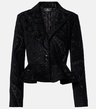 Paisley peplum blazer | Etro