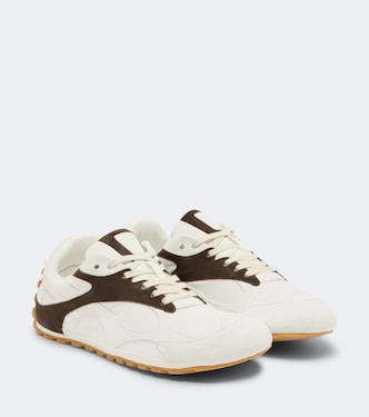 Sneakers Orbit Flash mit Veloursleder | Bottega Veneta