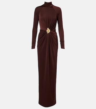 Verzierte Robe aus Jersey | Rebecca Vallance