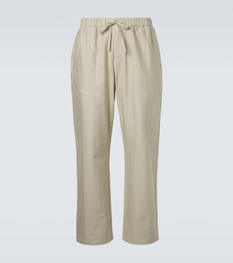 Weite Hose Rocha aus Baumwoll-Twill | Frescobol Carioca