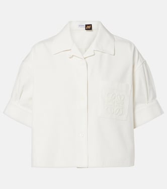 Paula's Ibiza Anagram denim shirt | Loewe