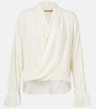 x Rosie Huntington-Whiteley Rosie blouse | ViX Paula Hermanny