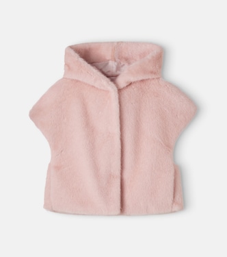 Hooded teddy vest | Monnalisa