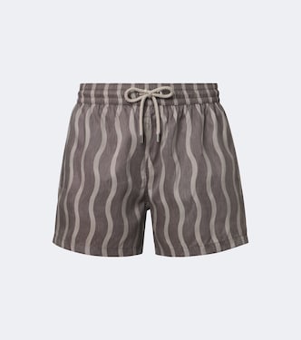 Rio printed swim trunks | Frescobol Carioca