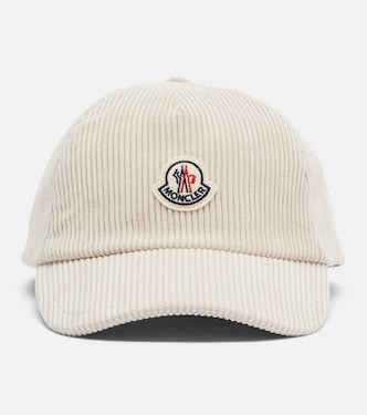 Logo corduroy baseball cap | Moncler