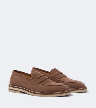 Mocassini in suede | Brunello Cucinelli