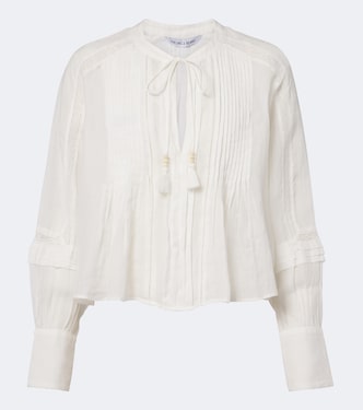 Blouse Sawyer en ramie | Veronica Beard
