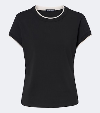 T-shirt Devin en coton mélangé | Veronica Beard