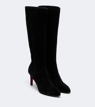 Fannylove suede knee-high boots | Christian Louboutin