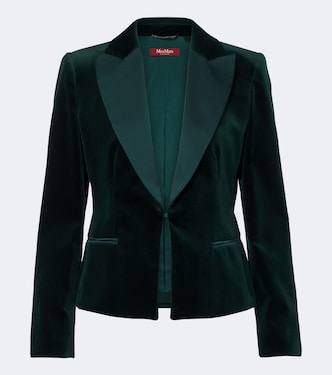 Blazer Elegante en velours de coton | Max Mara