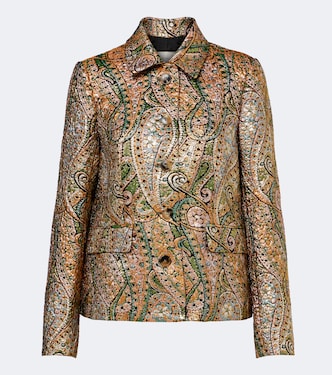Giacca in jacquard paisley | Dries Van Noten