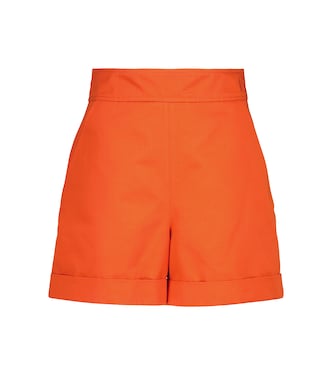 Shorts aus Baumwolle und Leinen | Marni