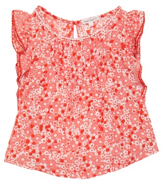 Amber floral blouse | Poupette St Barth Kids