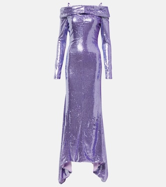 Robe Fanny mit Pailletten | The Attico