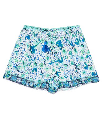 Cindy floral shorts | Poupette St Barth Kids