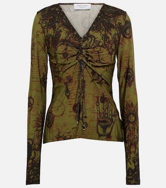 Top aus Crêpe-Jersey | Marine Serre