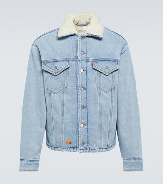 Veste en jean et fourrure synthétique | ERL