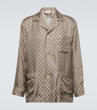 GG silk shirt | Gucci