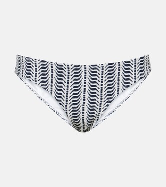 Indigo Urchin low-rise bikini bottoms  | Heidi Klein