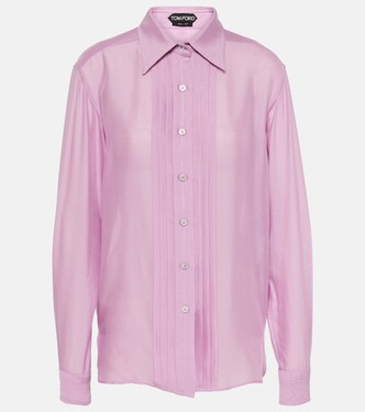 Silk batiste shirt | Tom Ford
