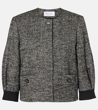 Gattini chevron bouclé jacket | Max Mara