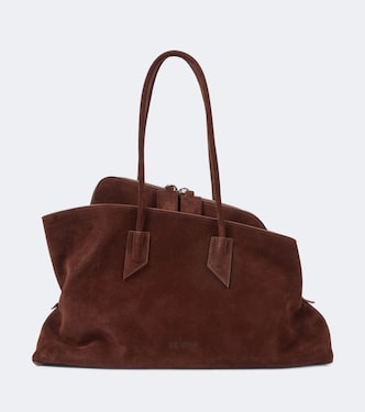 La Passeggiata Medium suede tote bag | The Attico