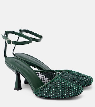 Minette 80 crystal-embellished pumps | Christopher Esber