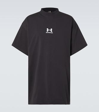 x Under Armour oversized cotton T-shirt | Balenciaga