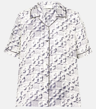 Printed silk shirt | Tory Burch