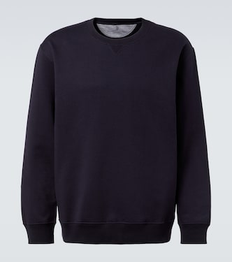 Sweatshirt aus einem Baumwollgemisch | Brunello Cucinelli