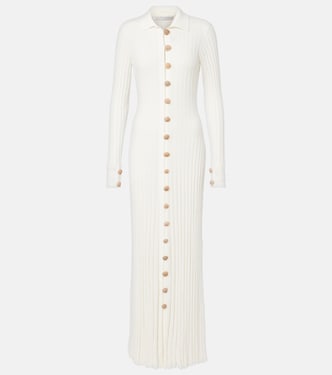 Robe longue Sundial Shell en coton mélangé | Christopher Esber